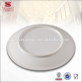 Cheap white wedding charger pizza plates